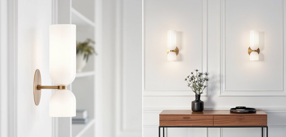 Бра Lightmaker Studio Edie Sconce White Бра Lightmaker Studio Edie Sconce White - Loft-Concept в Костроме