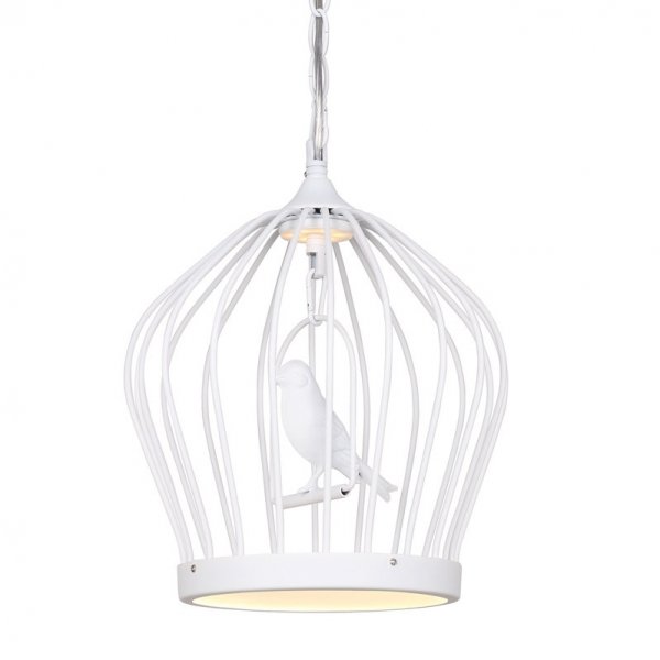 Люстра Birdcage Chandelier White Белый Люстра Birdcage Chandelier White Белый в Костроме | Loft Concept