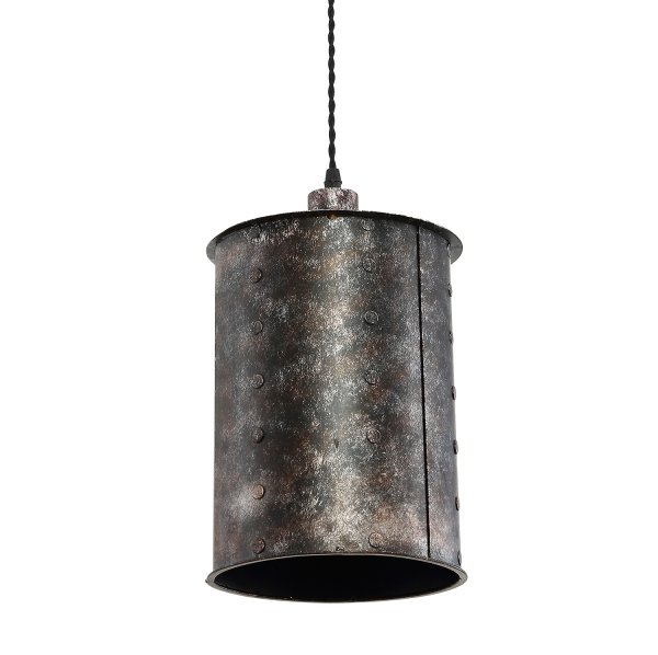 Подвесной светильник Old Metal Long Cylinder  в Костроме | Loft Concept 