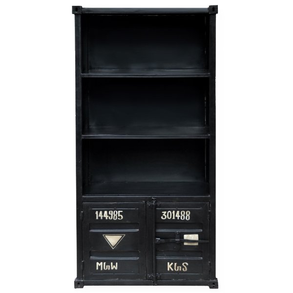 Книжный шкаф Sea Container Bookcase Книжный шкаф Sea Container Bookcase в Костроме | Loft Concept