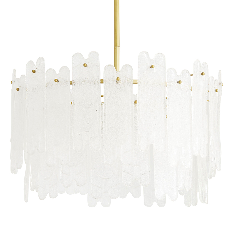 Люстра Arteriors MUGLER CHANDELIER Золотой Белый Люстра Arteriors MUGLER CHANDELIER Золотой Белый в Костроме | Loft Concept