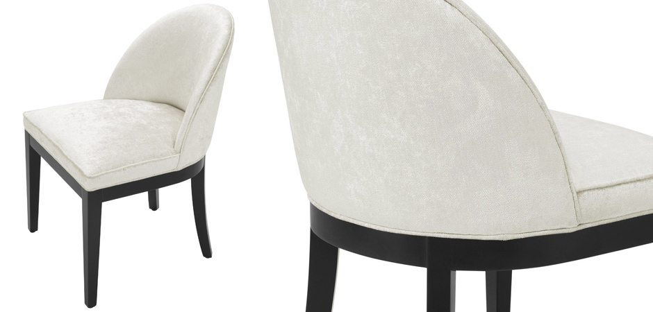 Стул Eichholtz Dining Chair Fallon Mirage off-white Стул Eichholtz Dining Chair Fallon Mirage off-white - Loft-Concept в Костроме