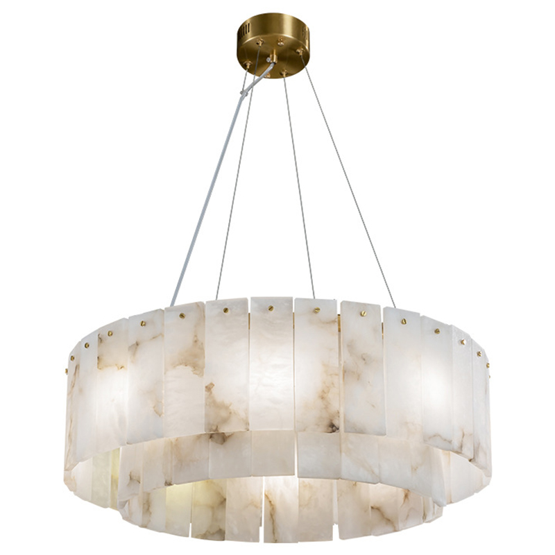 Люстра Арт-Деко натуральный мрамор Art-Deco Chandelier Marble Люстра Арт-Деко натуральный мрамор Art-Deco Chandelier Marble в Костроме | Loft Concept