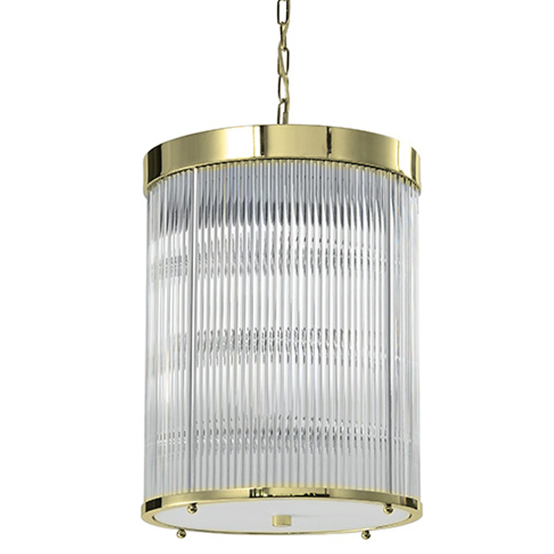 Люстра Caleb Gold Chandelier Золотой Прозрачный (Transparent) Люстра Caleb Gold Chandelier Золотой Прозрачный (Transparent) в Костроме | Loft Concept