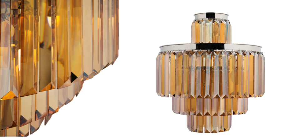 Люстра RH 1920s Odeon Smoke Chandelier 50/4 Люстра RH 1920s Odeon Smoke Chandelier 50/4 - Loft-Concept в Костроме