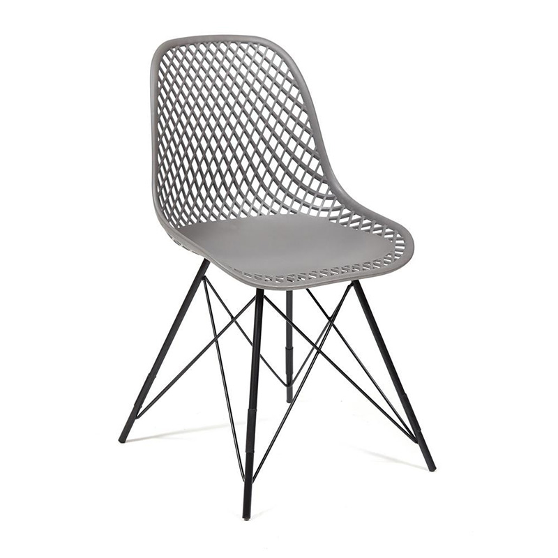 Стул DSR mesh gray Серый Черный Стул DSR mesh gray Серый Черный в Костроме | Loft Concept