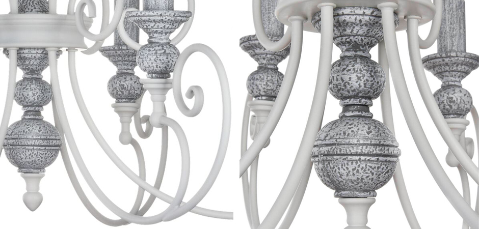 Люстра Mocenigo Chandelier White Люстра Mocenigo Chandelier White - Loft-Concept в Костроме