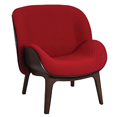 Кресло chair Fauteuil KALIN Design JM Gady Черный Красный Кресло chair Fauteuil KALIN Design JM Gady Черный Красный в Костроме | Loft Concept