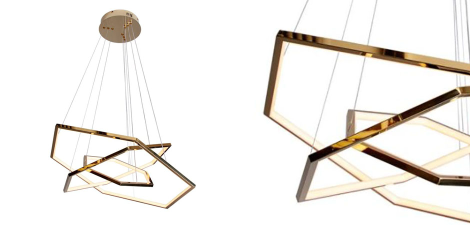 Люстра Vesanto Cameron Design House Gold 100 Люстра Vesanto Cameron Design House Gold 100 - Loft-Concept в Костроме