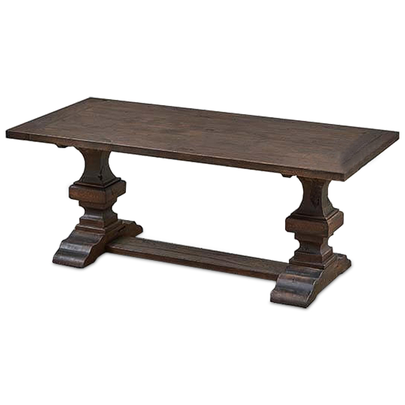 Обеденный стол Theseus Dinner Table Коричневый Обеденный стол Theseus Dinner Table Коричневый в Костроме | Loft Concept