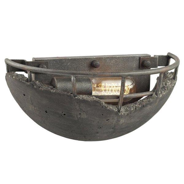 Бра Stone industrial wall lamp Серый (Gray) Бра Stone industrial wall lamp Серый (Gray) в Костроме | Loft Concept