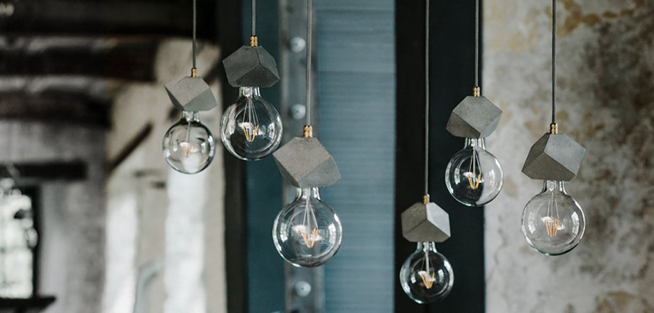 Подвесной светильник BETON MAKT - Loft-Concept в Костроме