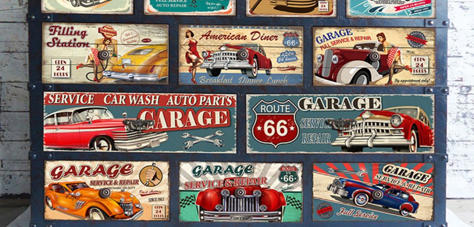 Комод металлический в стиле лофт Loft Retro Car Комод металлический в стиле лофт Loft Retro Car - Loft-Concept в Костроме