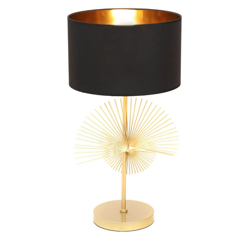 Настольная лампа Genoveva Table lamp black Черный Золотой Настольная лампа Genoveva Table lamp black Черный Золотой в Костроме | Loft Concept