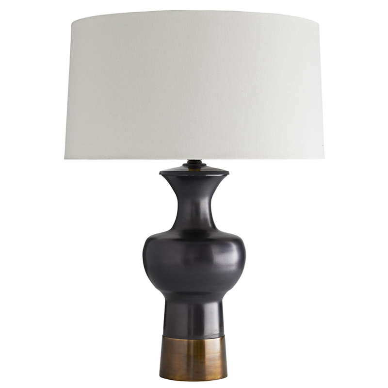 Дизайнерская настольная лампа PABLO LAMP Золотой Белый Черный Дизайнерская настольная лампа PABLO LAMP Золотой Белый Черный в Костроме | Loft Concept