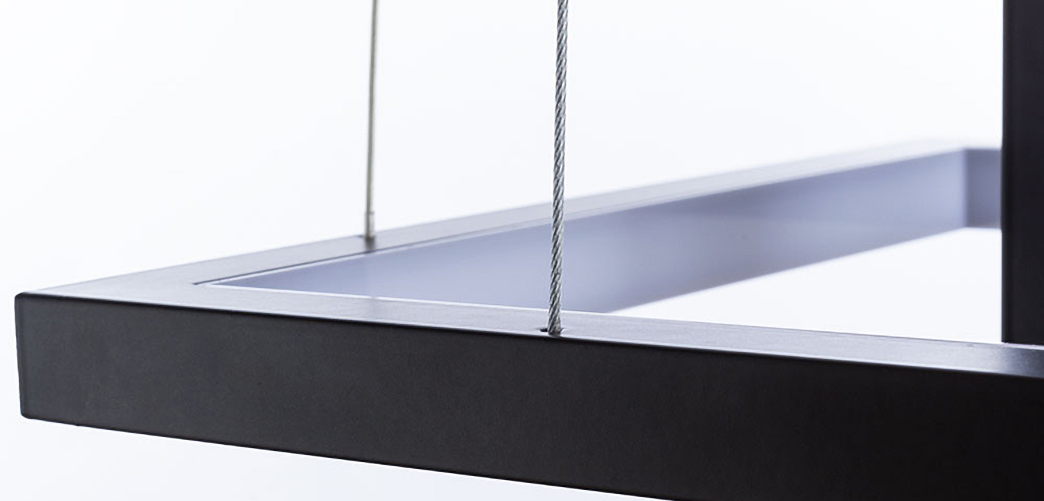 Люстра Esther Geometric Black Chandelier - фото