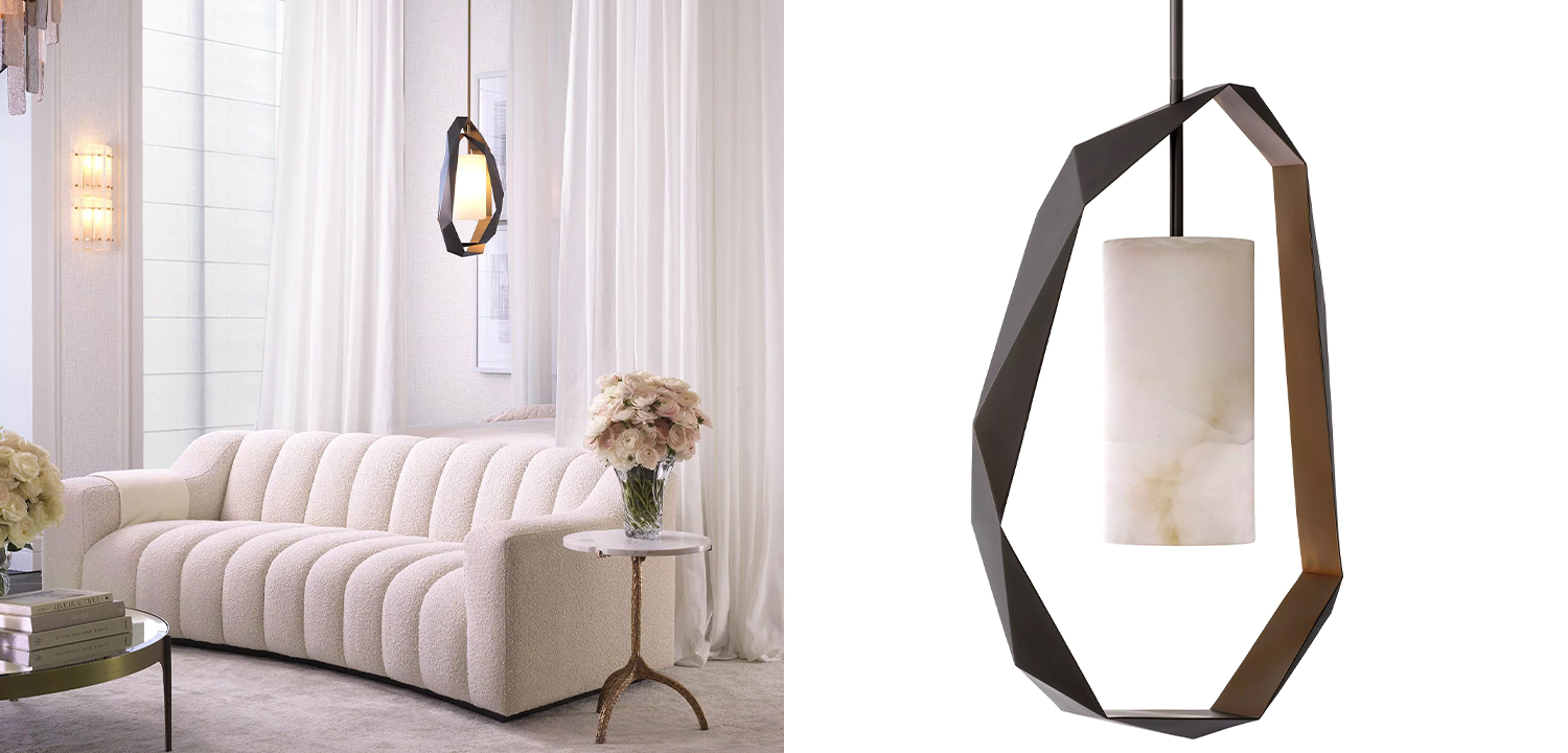 Подвесной светильник Eichholtz Chandelier Santos - фото