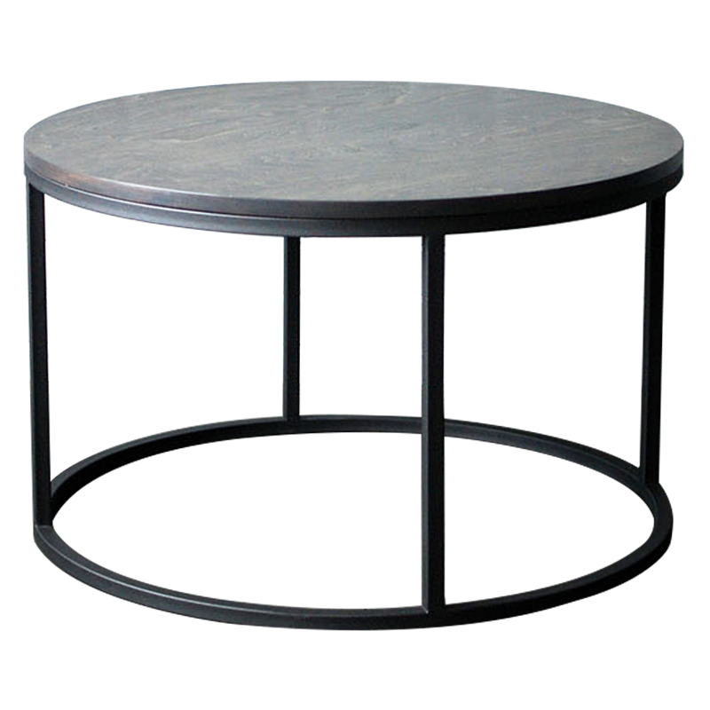 Кофейный стол Tait Industrial Metal Rust Coffee Table Коричневый Черный Кофейный стол Tait Industrial Metal Rust Coffee Table Коричневый Черный в Костроме | Loft Concept