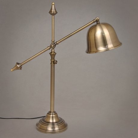 Настольная лампа Antic Bell Table Lamp Латунь Античная полированная Настольная лампа Antic Bell Table Lamp Латунь Античная полированная в Костроме | Loft Concept