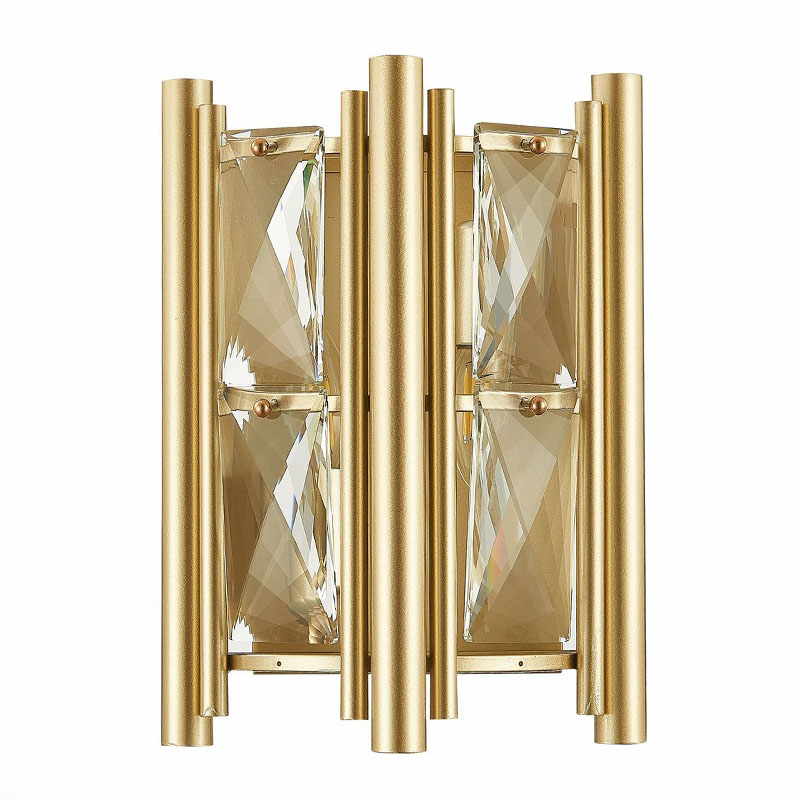 Бра Rivelen Wall Lamp Золотой Шампань Прозрачное Стекло Бра Rivelen Wall Lamp Золотой Шампань Прозрачное Стекло в Костроме | Loft Concept