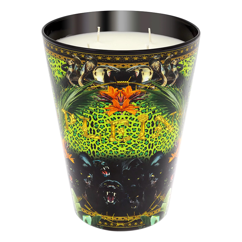 Свеча Philipp Plein Candle Jungle L Черный Мульти Свеча Philipp Plein Candle Jungle L Черный Мульти в Костроме | Loft Concept