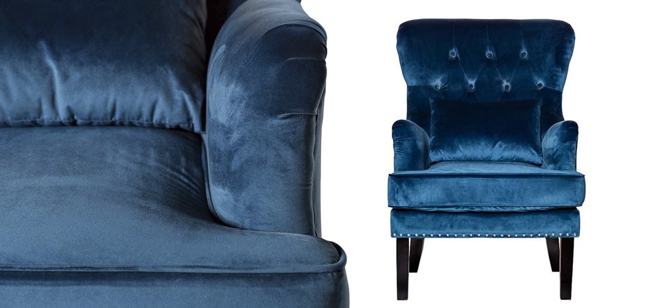 Stony Brook Chair Blue Кресло Stony Brook Chair Blue Кресло - Loft-Concept в Костроме