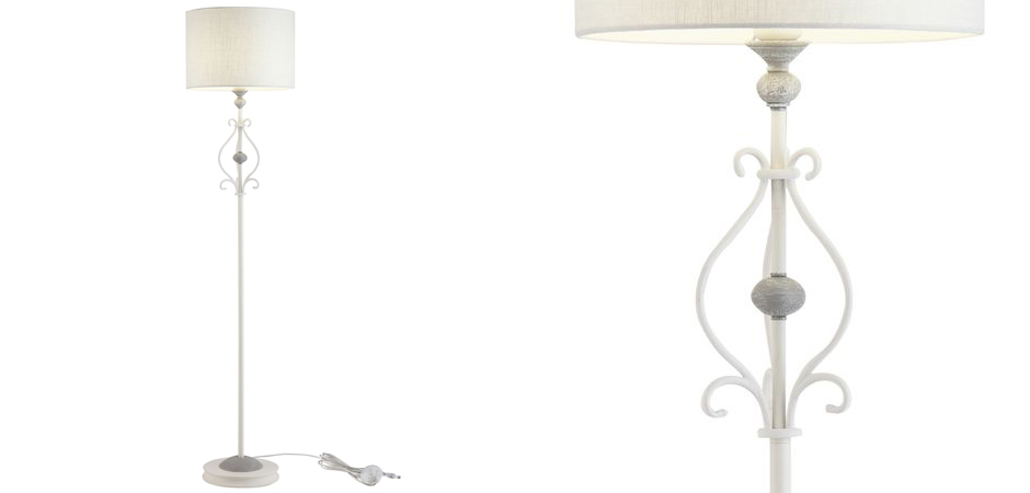 Торшер Mocenigo Floor Lamp White Торшер Mocenigo Floor Lamp White - Loft-Concept в Костроме