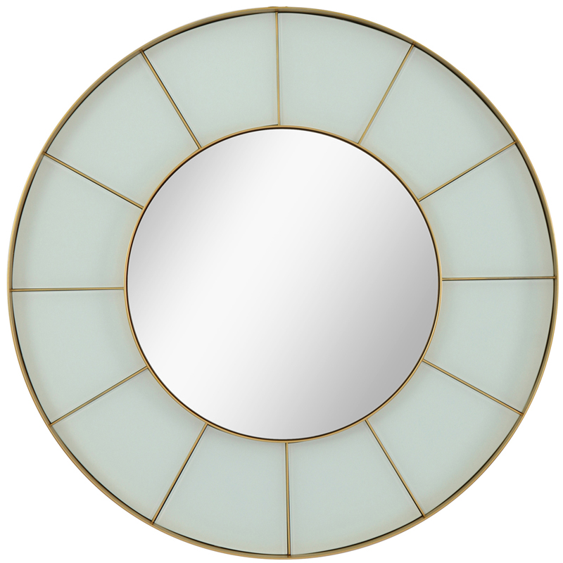 Зеркало Sectors Circle Mirror white Зеркало Sectors Circle Mirror white в Костроме | Loft Concept