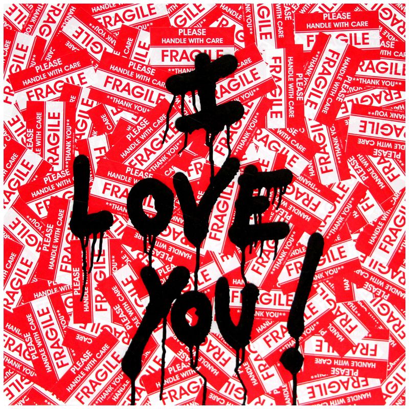 Картина I Love You! Мульти Картина I Love You! Мульти в Костроме | Loft Concept
