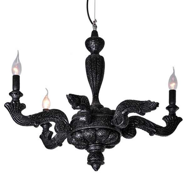 Люстра Moooi Smoke chandelier Черный Люстра Moooi Smoke chandelier Черный в Костроме | Loft Concept