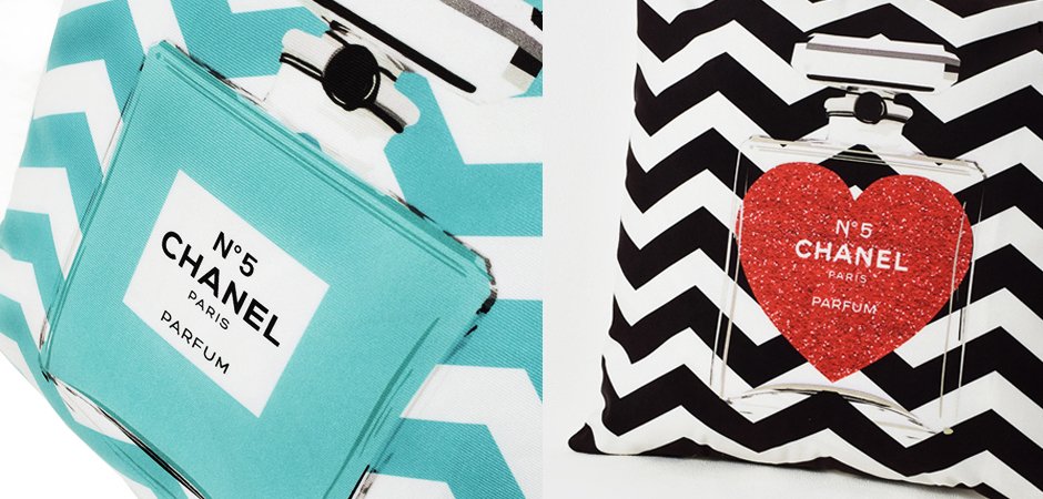 Декоративная подушка CHANEL № 5 - Loft-Concept в Костроме