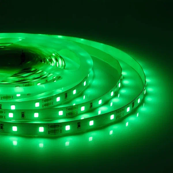 Светодиодная лента 4,8W/m 60LED/m 2835SMD зеленый 5M Белый Светодиодная лента 4,8W/m 60LED/m 2835SMD зеленый 5M Белый в Костроме | Loft Concept