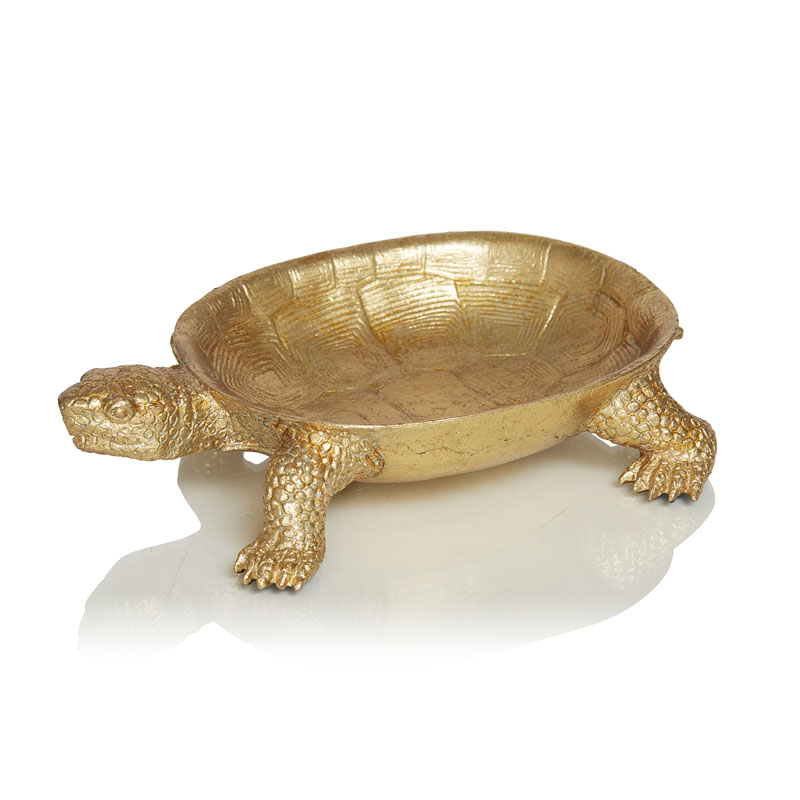 Статуэтка Golden Turtle Золотой Статуэтка Golden Turtle Золотой в Костроме | Loft Concept