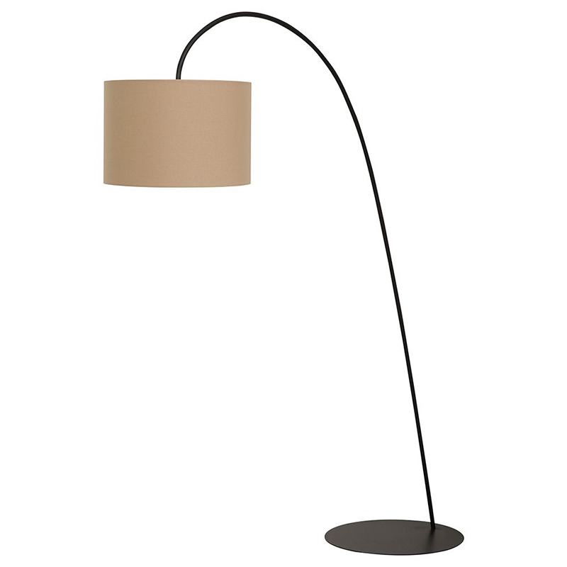 Торшер Fowler Beige Бежевый Черный Торшер Fowler Beige Бежевый Черный в Костроме | Loft Concept