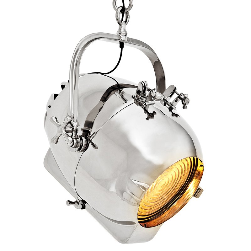 Люстра Lamp Spitfire Никель Прозрачное Стекло Люстра Lamp Spitfire Никель Прозрачное Стекло в Костроме | Loft Concept