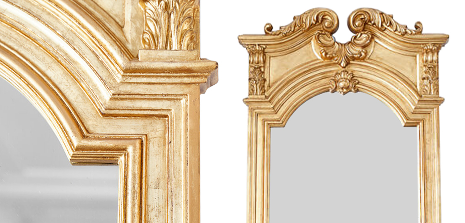 Зеркало Lupescu Mirror Gold Зеркало Lupescu Mirror Gold - Loft-Concept в Костроме