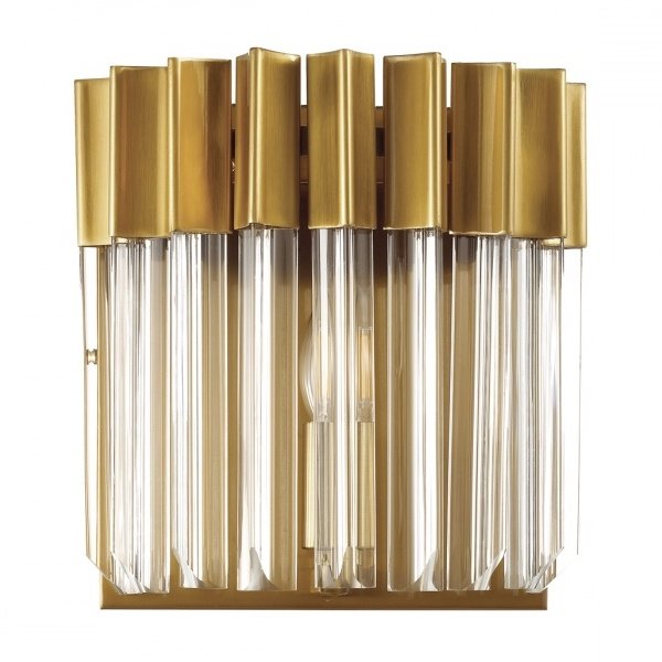 Бра Triangular Canes Sconces Бронза Прозрачный Бра Triangular Canes Sconces Бронза Прозрачный в Костроме | Loft Concept