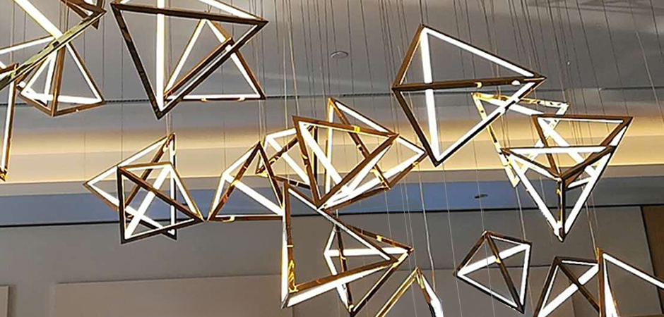Подвесной светильник Weightless Triangles Подвесной светильник Weightless Triangles - Loft-Concept в Костроме