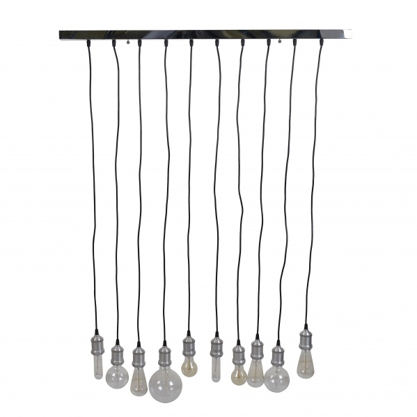 Люстра Ten loft pendant Черный Люстра Ten loft pendant Черный в Костроме | Loft Concept