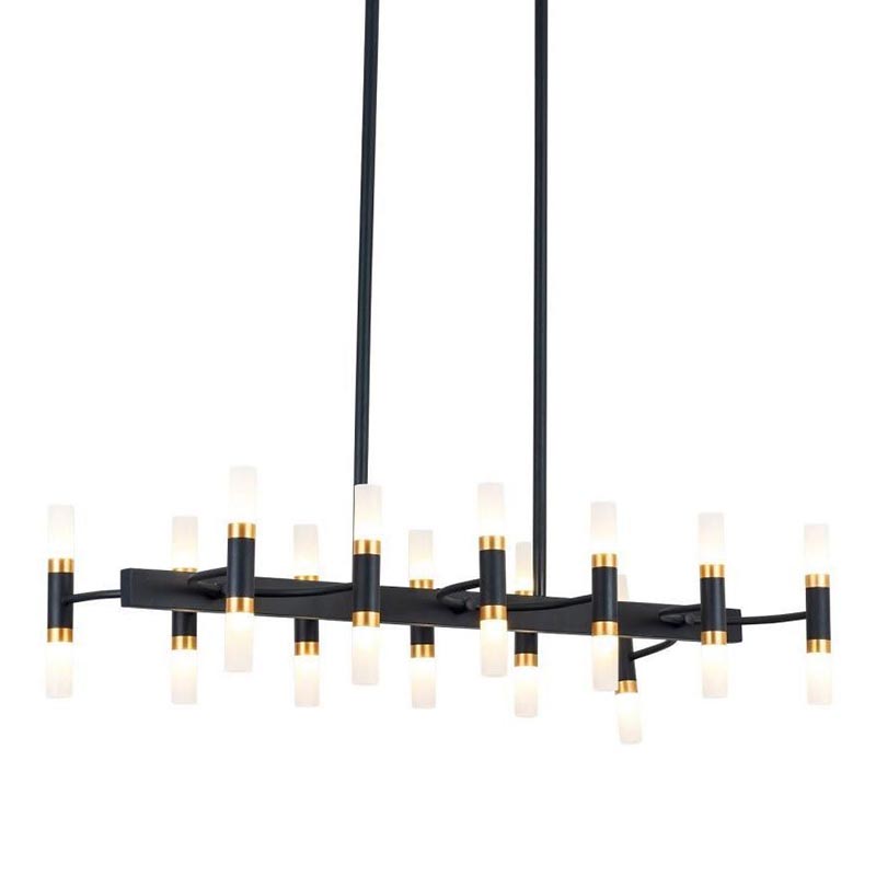 Люстра Beltram Chandelier Белый Черный Люстра Beltram Chandelier Белый Черный в Костроме | Loft Concept