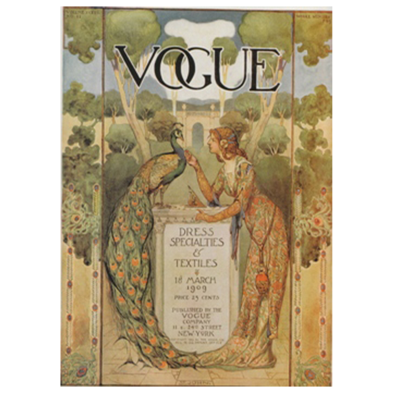 Постер Vogue 1909 March Постер Vogue 1909 March в Костроме | Loft Concept