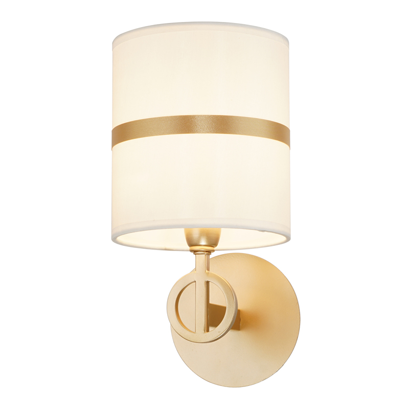 Бра Guenael Sconce Tall Золотой Белый Бра Guenael Sconce Tall Золотой Белый в Костроме | Loft Concept