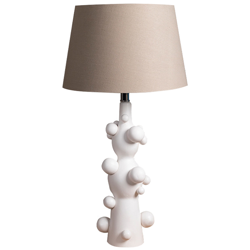 Настольная лампа Molecule Table Lamp White Бежевый Белый Настольная лампа Molecule Table Lamp White Бежевый Белый в Костроме | Loft Concept