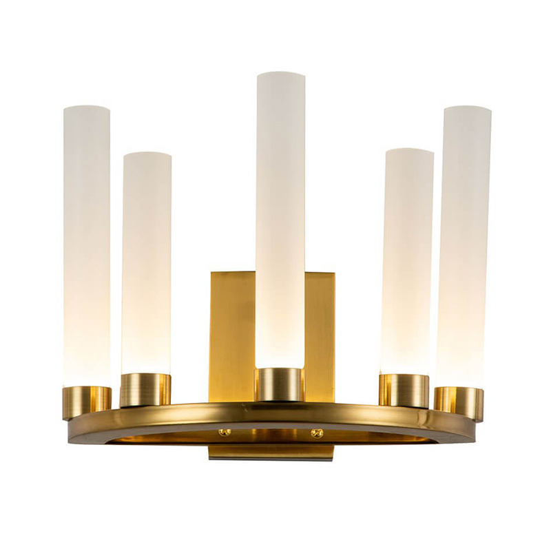 Бра Candlestick Wall Lamp Золотой Бра Candlestick Wall Lamp Золотой в Костроме | Loft Concept