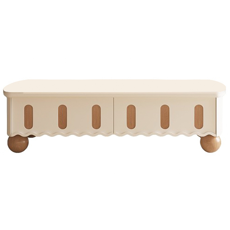 Кофейный стол Waves Wooden Forms Coffee Table Бежевый Древесина Кофейный стол Waves Wooden Forms Coffee Table Бежевый Древесина в Костроме | Loft Concept