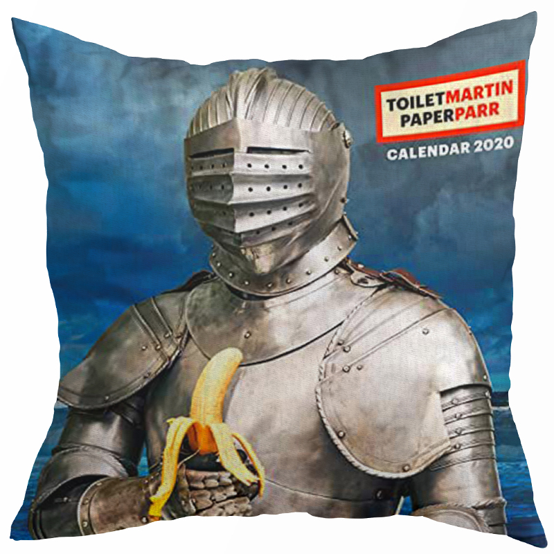 Декоративная подушка Seletti Cushion Knight Синий Серый Красный Декоративная подушка Seletti Cushion Knight Синий Серый Красный в Костроме | Loft Concept