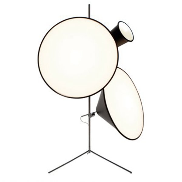 Торшер Tom Dixon Cone Black Черный Торшер Tom Dixon Cone Black Черный в Костроме | Loft Concept