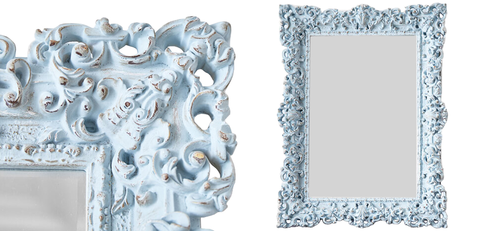Зеркало Leeuw Mirror Pastel Blue Зеркало Leeuw Mirror Pastel Blue - Loft-Concept в Костроме