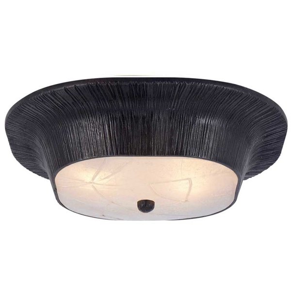 Потолочный светильник Utopia Round Sconce Black Черный Потолочный светильник Utopia Round Sconce Black Черный в Костроме | Loft Concept
