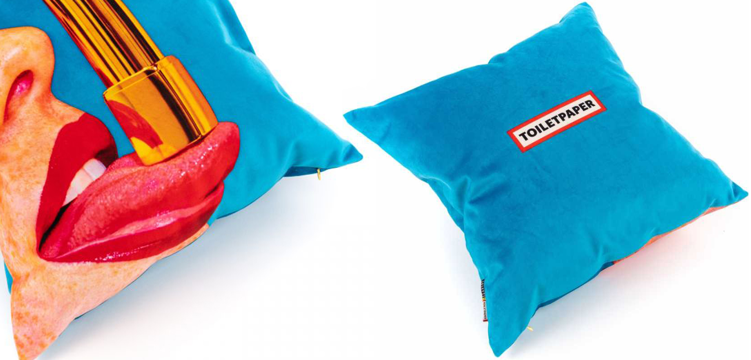 Подушка Seletti Cushion Tongue - фото